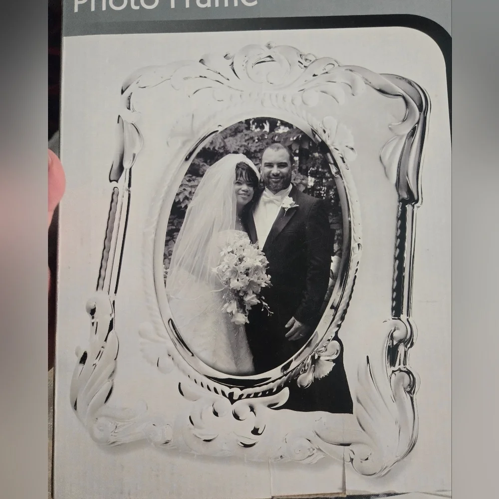 Crystal Photo Frame New In Box